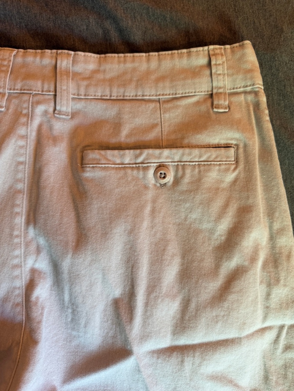 Men's Casual light gray Cotton Shorts - Picture 4 of 7